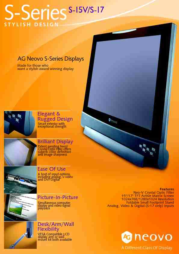 AG Neovo Computer Monitor S-17-page_pdf